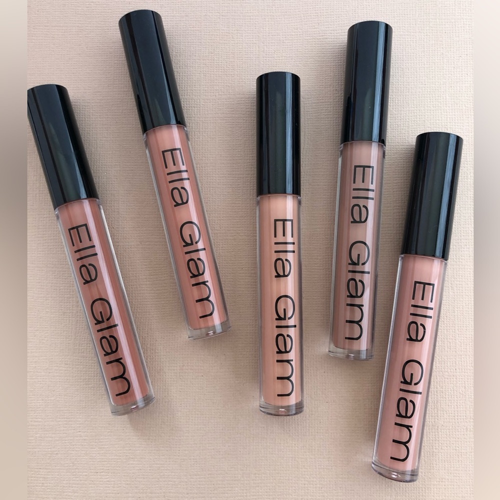 NEW Ella Glam Velvet Liquid Lipstick Set Nude Shades
